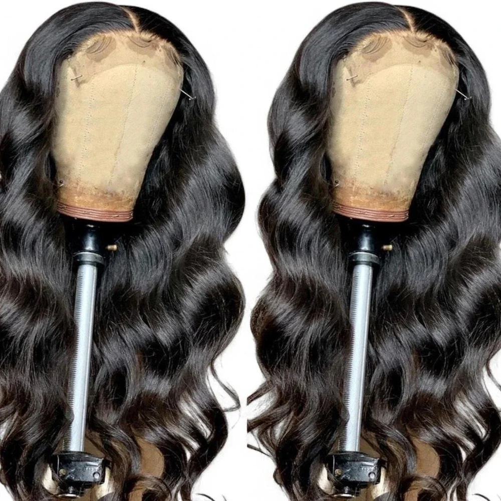 24-inch handmade 4x4 lace closure wig